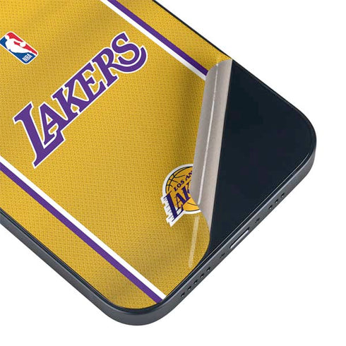 NBA Los Angeles Lakers Jersey iPhone 14 Plus Skin